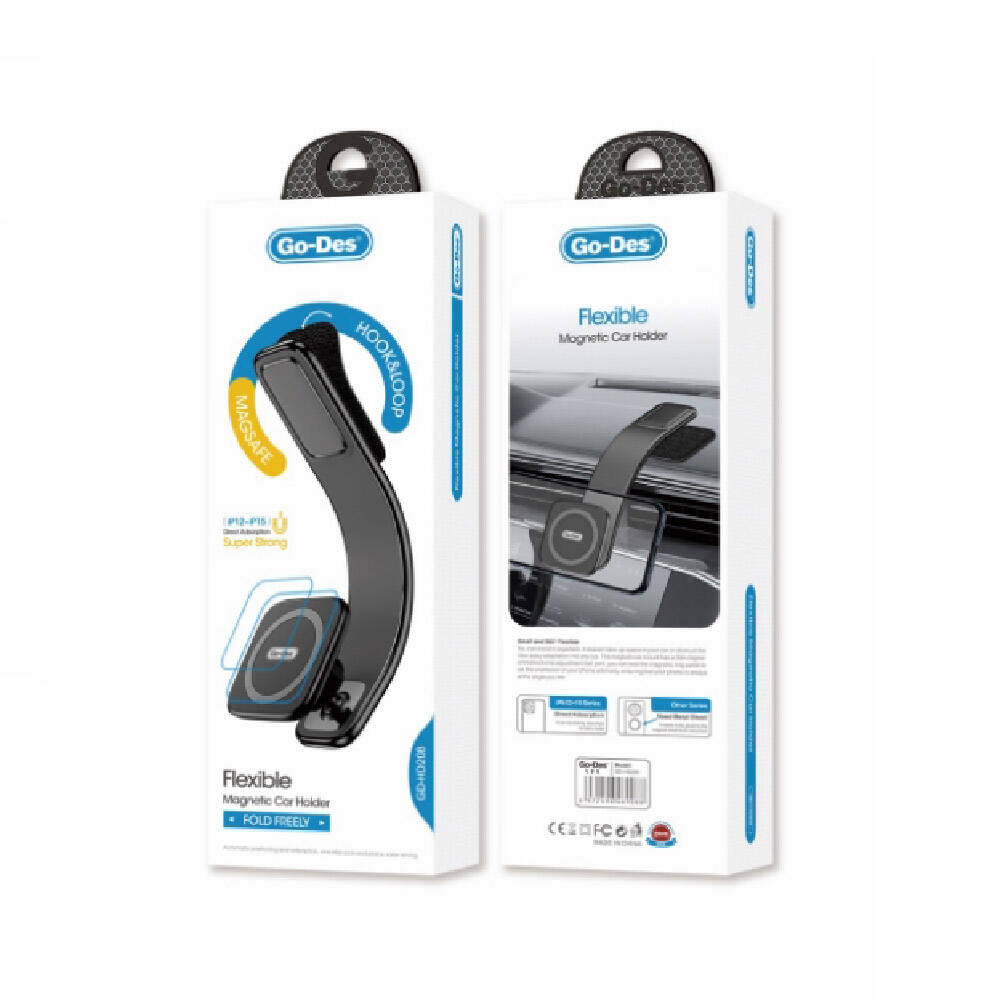 Go Des GD-HD208 Magnetik M-safe Uyumlu Bükülebilen Eğimli ve Düz Zemin Araç Telefon Tutacağı Go Des GD-HD208 Magnetik M-safe Uyumlu Bükülebilen Eğimli ve Düz Zemin Araç Telefon Tutacağı